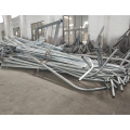 Galvanized single-arm decorative street lighting steel pole with good price